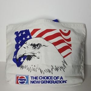 Vintage Pepsi Fourth of July American Tote Bag